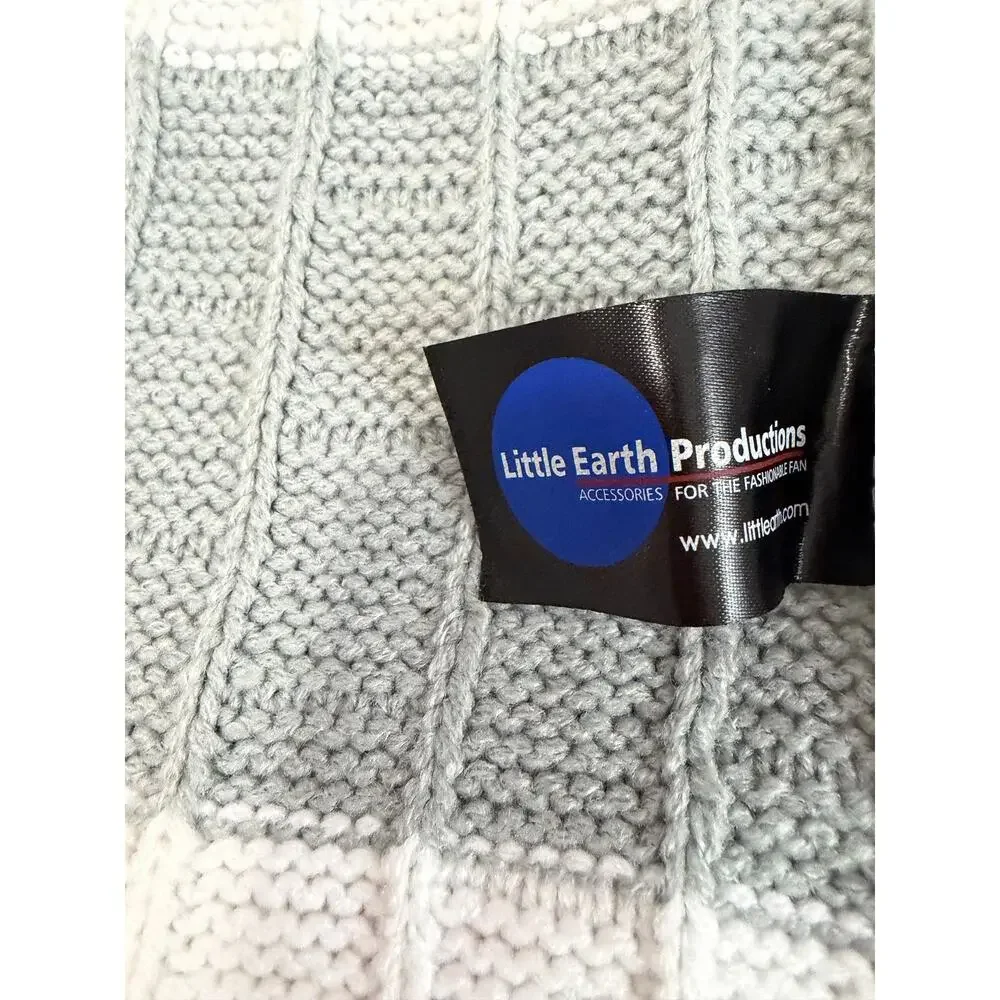 Little Earth College Football Ohio State Scarf Unisex OS Red Gray Team Spirit